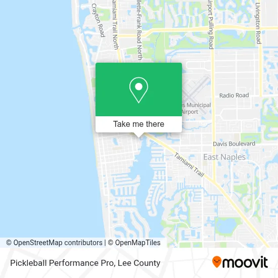 Pickleball Performance Pro map