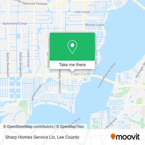 Sharp Homes Service Llc map