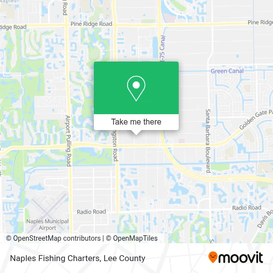 Naples Fishing Charters map