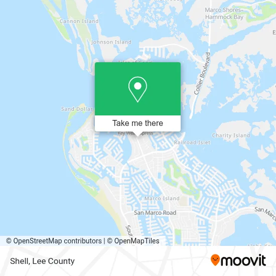 Shell map