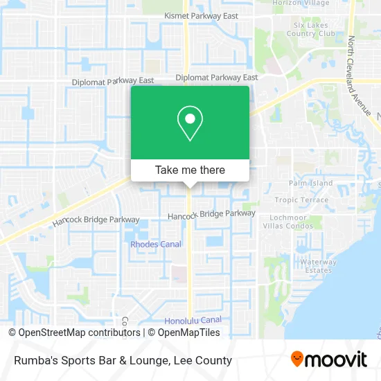 Rumba's Sports Bar & Lounge map