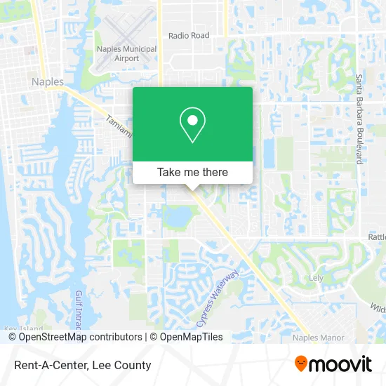 Rent-A-Center map