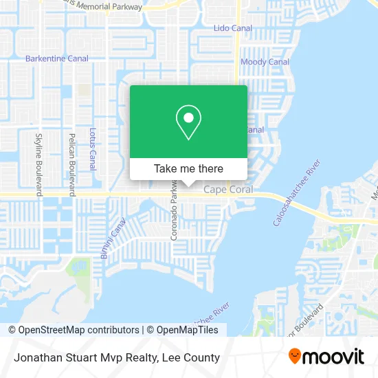 Jonathan Stuart Mvp Realty map