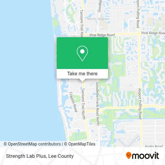 Strength Lab Plus map