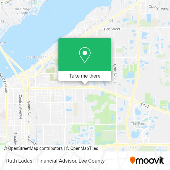 Ruth Ladas - Financial Advisor map