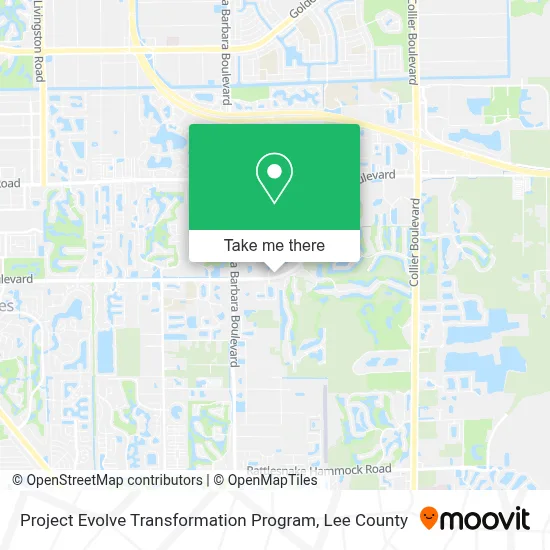 Project Evolve Transformation Program map