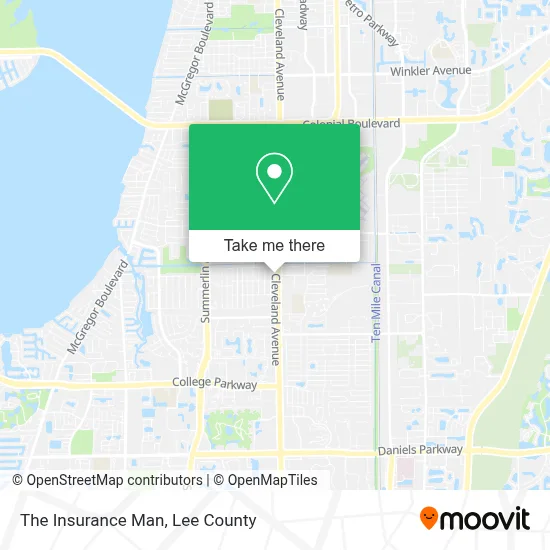 The Insurance Man map