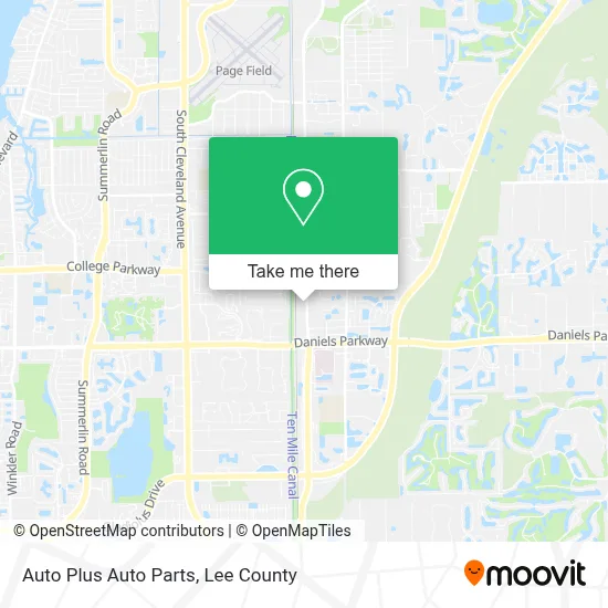 Auto Plus Auto Parts map