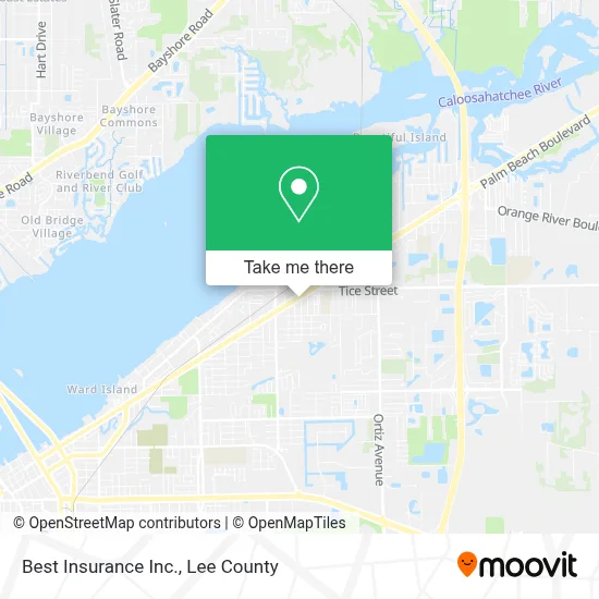 Best Insurance Inc. map