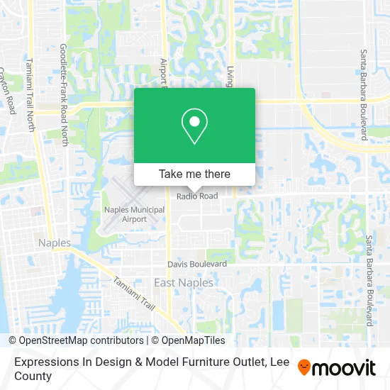 Expressions In Design & Model Furniture Outlet map