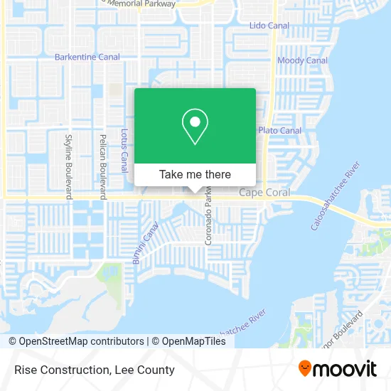 Rise Construction map