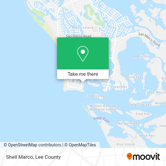 Shell Marco map