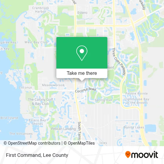 First Command map