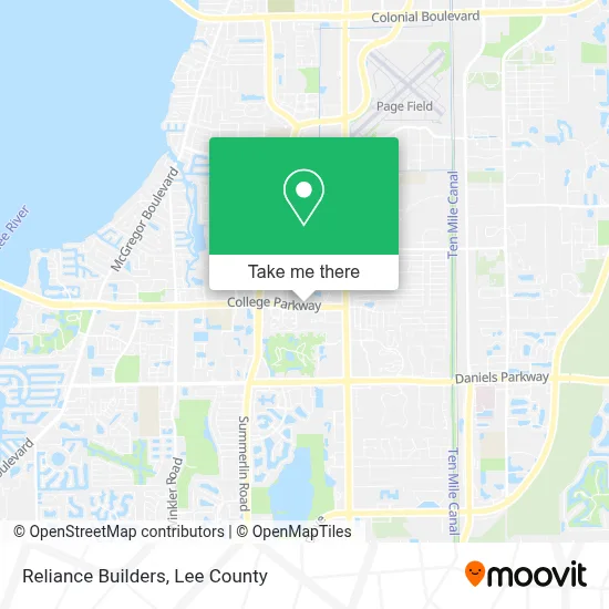 Reliance Builders map
