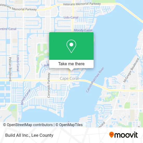Build All Inc. map