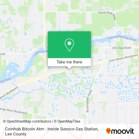 Coinhub Bitcoin Atm - Inside Sunoco Gas Station map