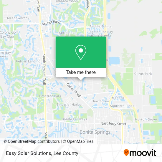 Easy Solar Solutions map