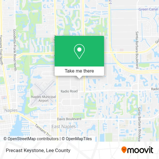 Precast Keystone map