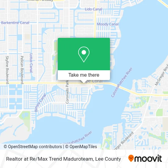 Realtor at Re / Max Trend Maduroteam map