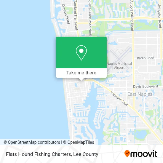 Flats Hound Fishing Charters map