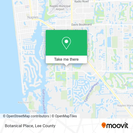 Botanical Place map