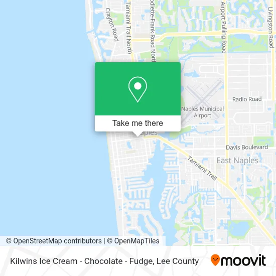 Kilwins Ice Cream - Chocolate - Fudge map