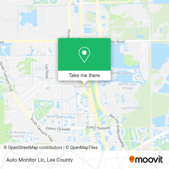 Auto Monitor Llc map