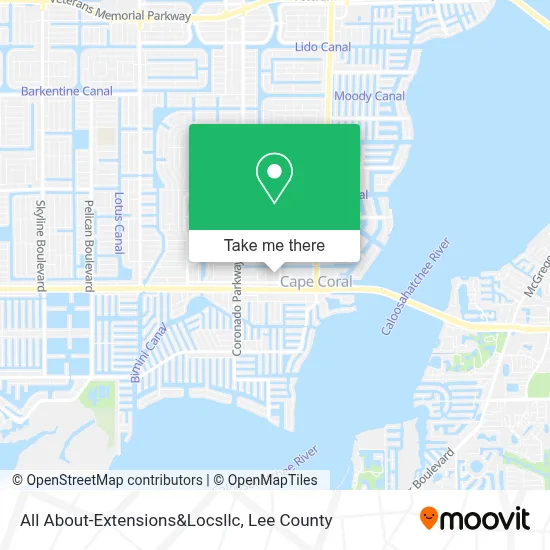 All About-Extensions&Locsllc map