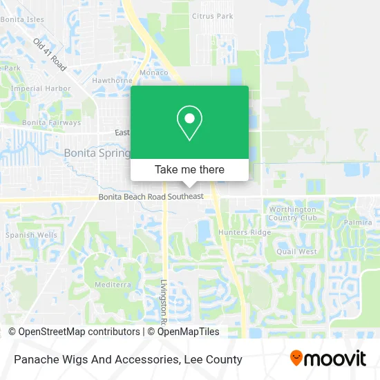 Panache Wigs And Accessories map