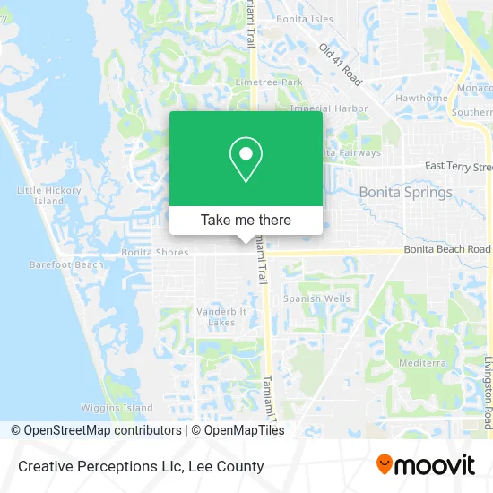 Creative Perceptions Llc map