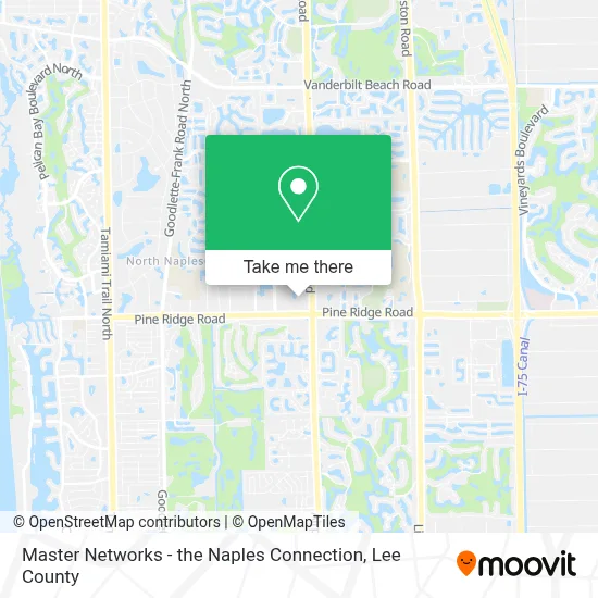Master Networks - the Naples Connection map