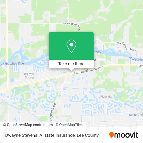 Dwayne Stevens: Allstate Insurance map