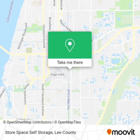 Store Space Self Storage map
