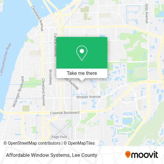 Affordable Window Systems map