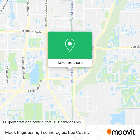 Mock Engineering Technologies map