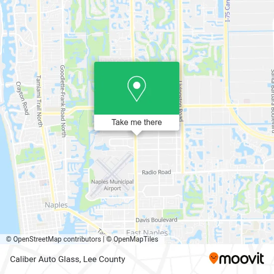 Caliber Auto Glass map