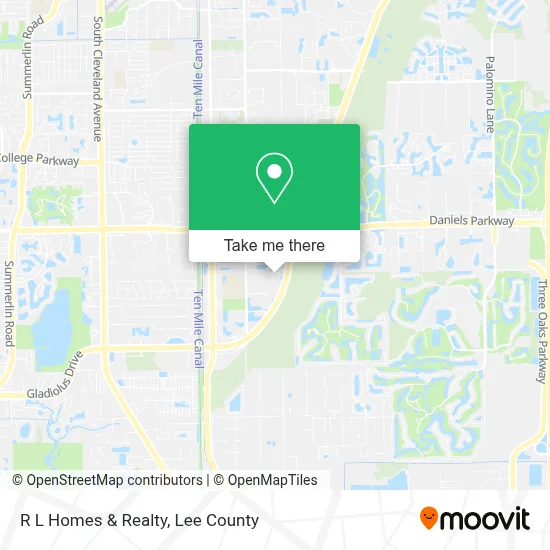 R L Homes & Realty map