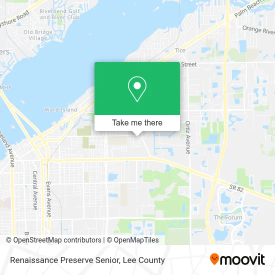 Renaissance Preserve Senior map