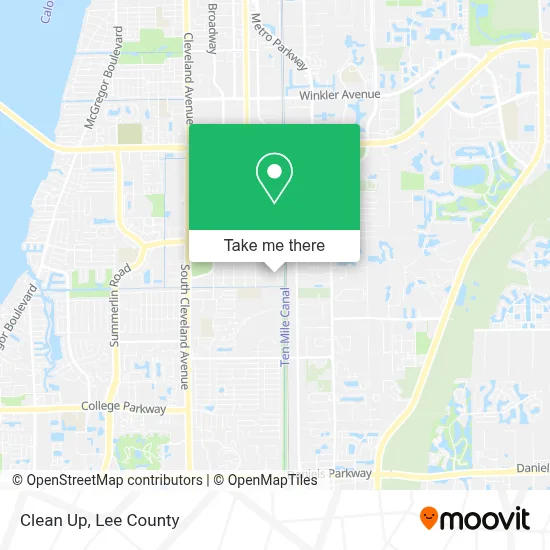 Clean Up map