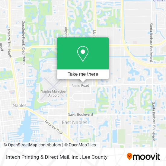 Intech Printing & Direct Mail, Inc. map