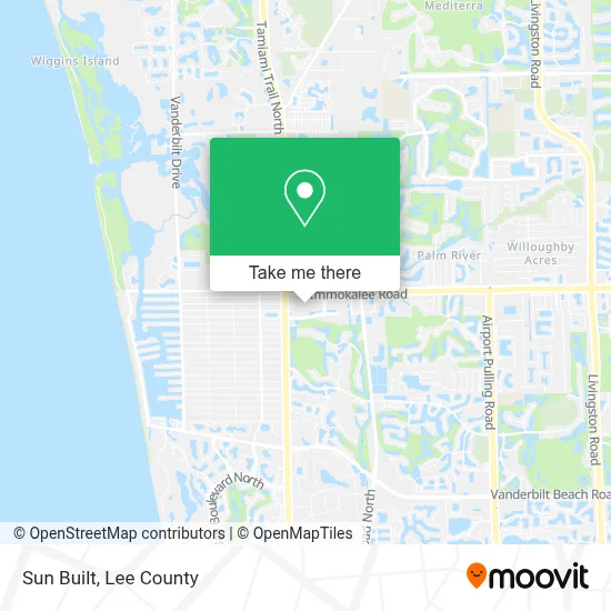 Sun Built map