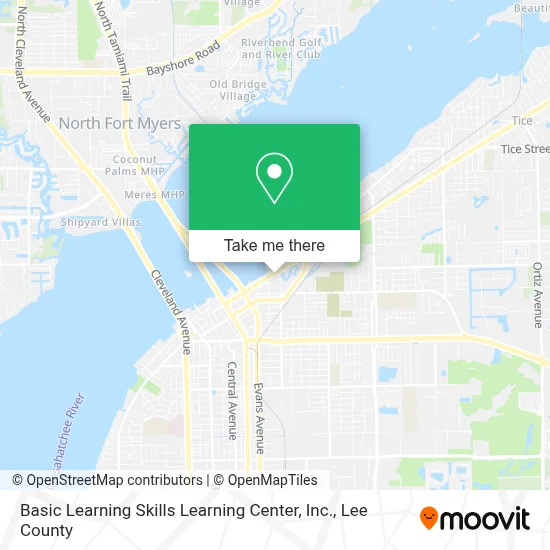 Basic Learning Skills Learning Center, Inc. map