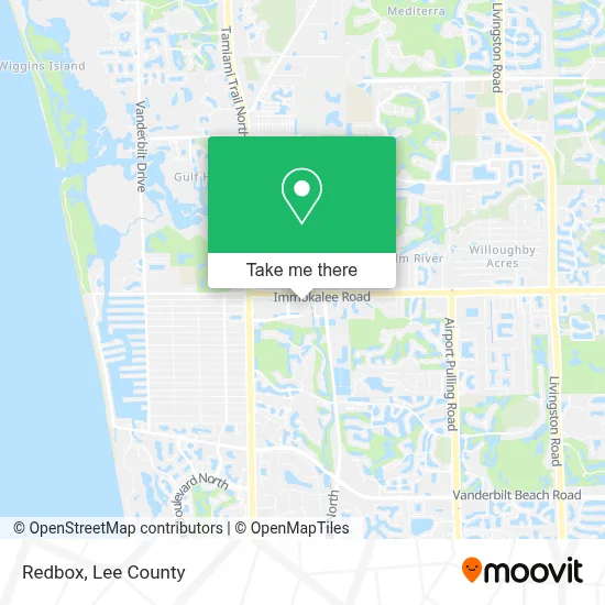 Redbox map