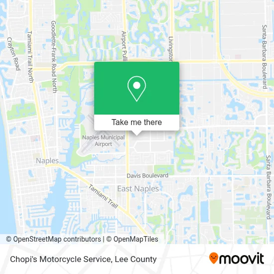 Chopi's Motorcycle Service map