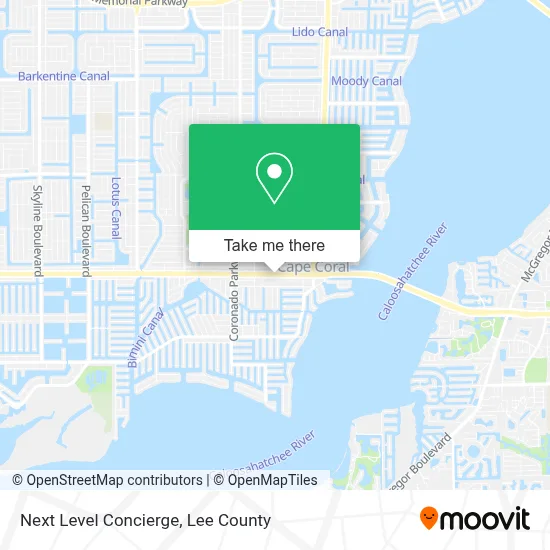 Next Level Concierge map