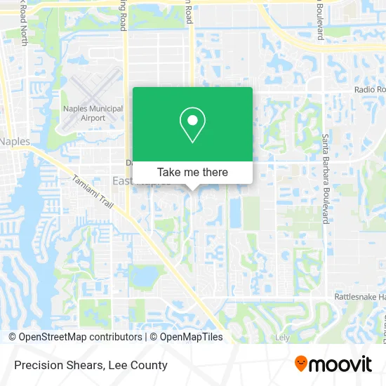Precision Shears map