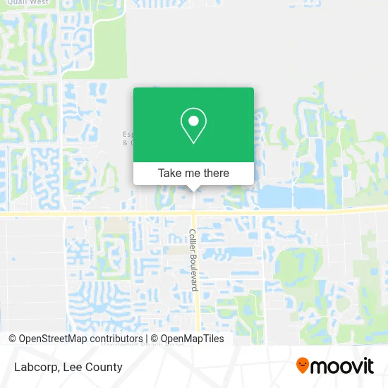 Labcorp map