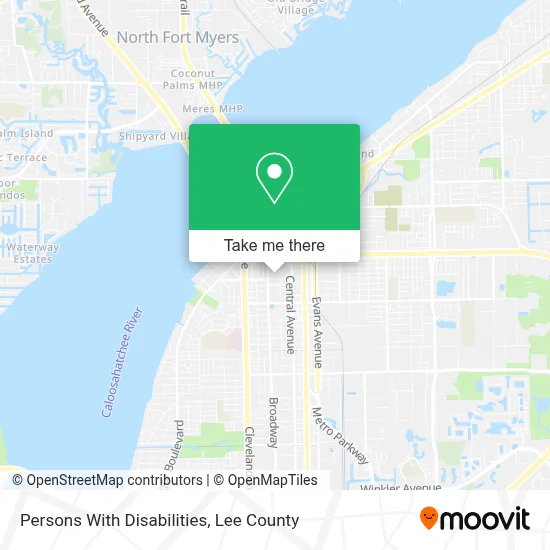Persons With Disabilities map