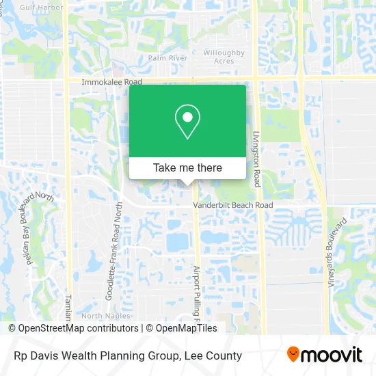Rp Davis Wealth Planning Group map