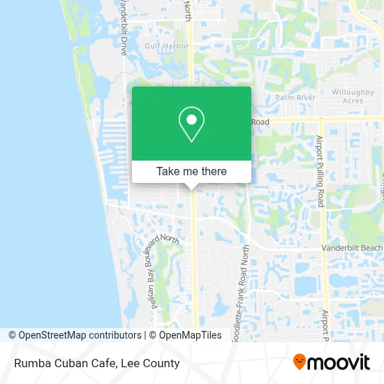 Rumba Cuban Cafe map
